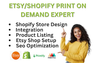 setup shopify print on demand store etsy print on demand shopify pod