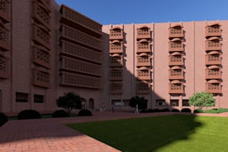 do last minute renders for architecture students and professionals