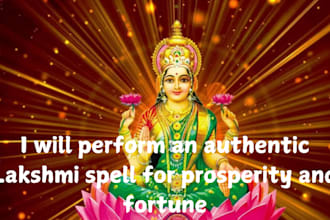 cast powerful lakshmi spell, attract prosperity and fortune