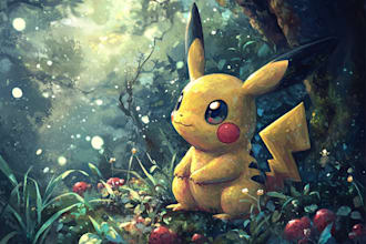create pokemon fan art