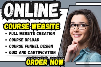 do online course site create quizze teachable thinkific kajabi podia learndash