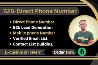 find direct phone number, mobile number, cell phone, and lead generation
