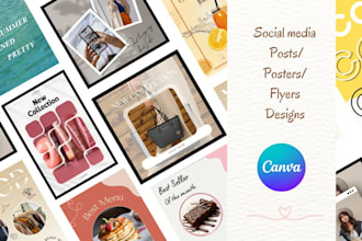 design editable canva template posts