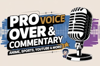 provide celebrity voice overs, acting  and commentary for any project