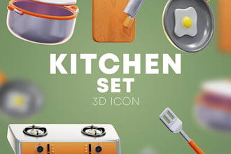 create custom 3d icons for your design