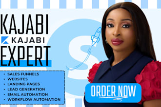 setup kajabi sales funnel, kajabi online course, kajabi landing page on kajabi
