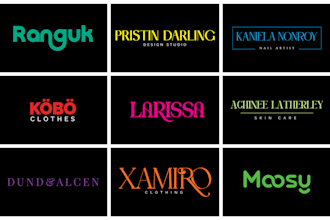 elite branding wordmark designs