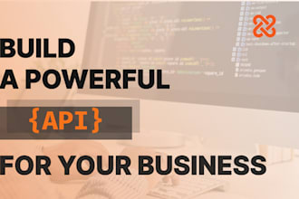 develop a scalable and secure API or microservices for your app