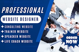 design consulting trainer life coach speacker counseling website