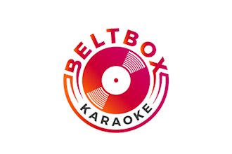 design awesome belt box karaoke logo