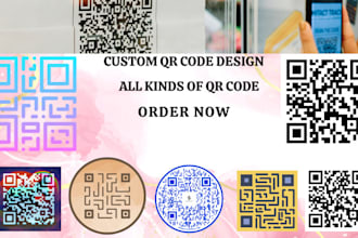 do qr code, qr codes generator and qr code design with your logo