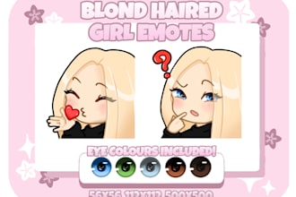draw you chibi twitch emotes