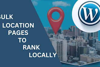 create bulk location mass landing pages for your business website seo