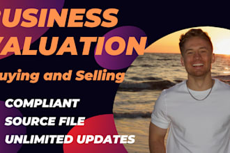 do business valuation, financial projects, waterfall