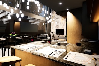 design and model your interior spaces with 3d rendering