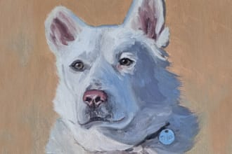 create oil paintings of your pet