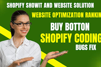 integrate shopify buy button into your showit website with custom design