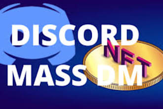 promote discord server, discord mass dm, organic promotion to get real users