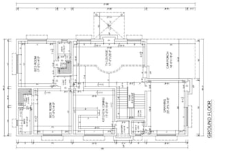draw 2d floor plan, architecture floor plan, roof plan, autocad foundation