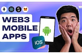 develop web3 app, web3 web app, web3 game on ethereum or salana network