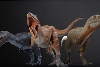 create 3d character model unreal engine and roblox 3d monster 3d creature rig 3d