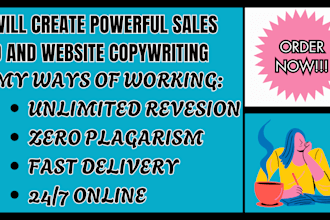 create powerful sales, ad and website copywriting