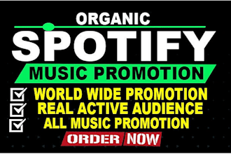 do organic soundcloud music promotion for your custom track through reposting
