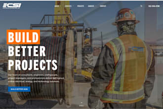 build handyman website plumbing and construction website electrician website