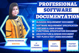 do software documentation, srs, uml design, use cases, test plan, test cases etc