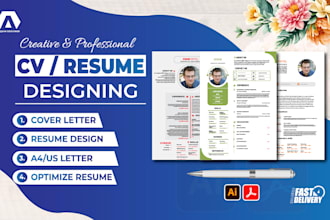 design professional CV tailored modern resumes to land your dream job