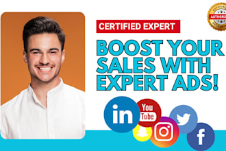run high converting meta, tiktok, snapchat ads for your business