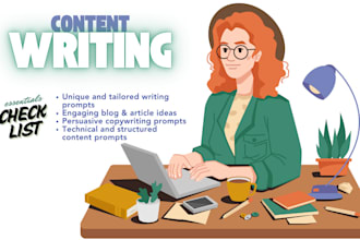 create engaging custom writing prompts for blogs and other niches