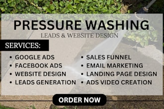 pressure washing cleaning leads power washing pressure cleaning service leads