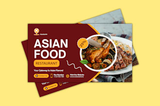 do banner, business card, flyer and stationery design