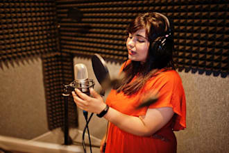 do hindi, english, punjabi voice over in 12 hrs and dubbing