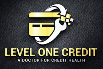 do financial, consulting and accounting business logo