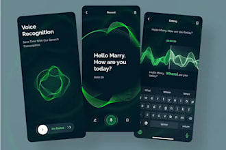build a smart ai voice recognition app with high  accuracy