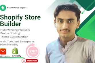 expertly build your shopify dropshipping store clone website