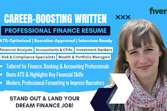 craft job winning ats optimize finance resume banking accounting investment role
