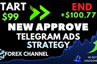 run approved telegram ads to gain no bot crypto forex trader, telegram promotion