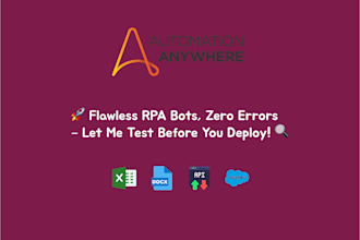 do the functional testing of rpa bots