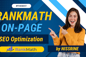 optimize wordpress onpage SEO with rankmath and schema markup