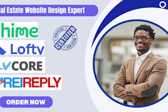 set up kvcore, reireply, chime, lofy CRM website, follow up boss, real estate