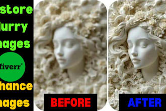 fix blurry photos, upscale and enhance resolution of photos