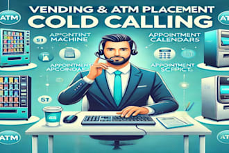 cold call for high traffic vending machine locations