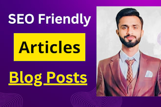 your SEO article writer, blog website writer and content writer