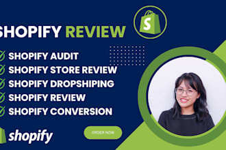 do a comprehensive shopify store review audit for enhanced performance