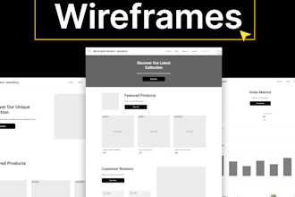 wireframes, UX UI design, and prototypes for website and app