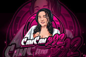 create custom twitch overlay, logo and full stream package