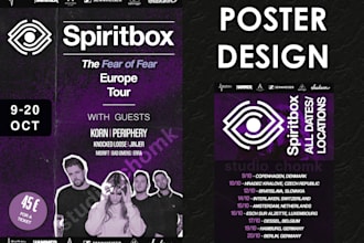 design a poster for an event or a festival